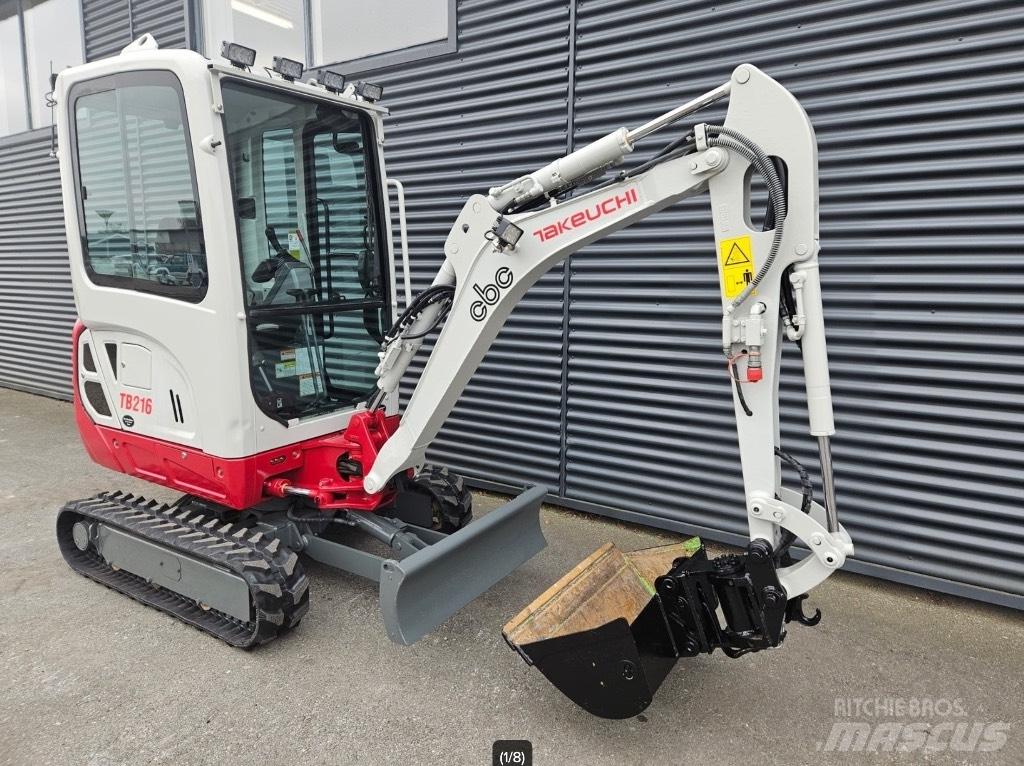 Takeuchi TB 216 Miniexcavadoras