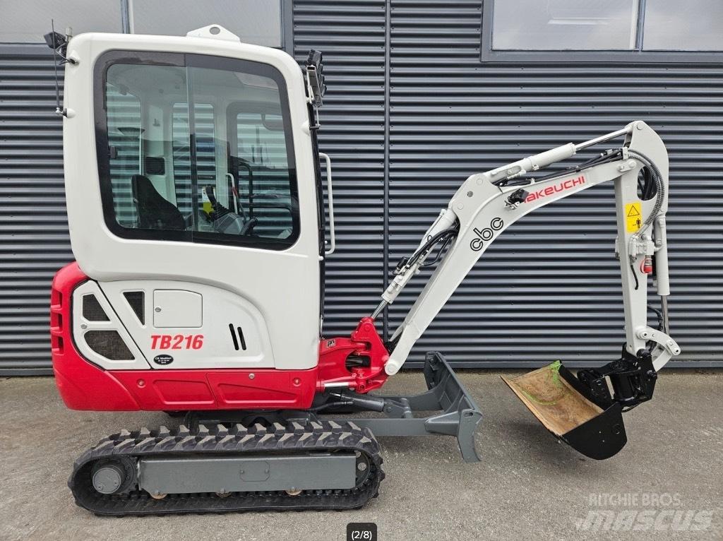 Takeuchi TB 216 Miniexcavadoras