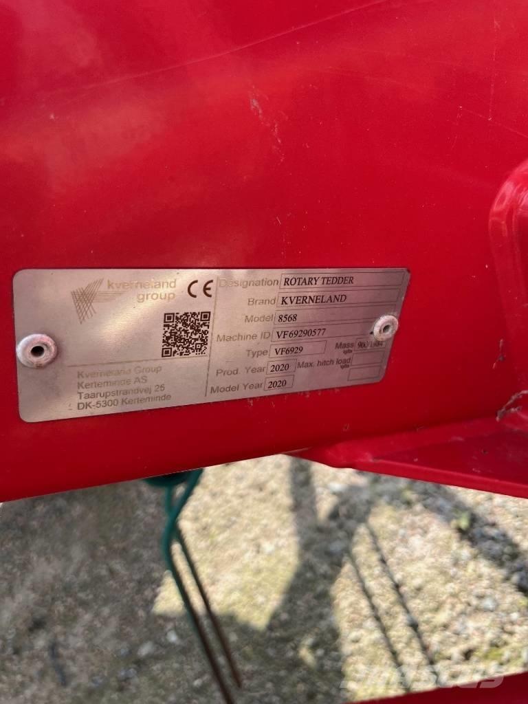 Kverneland 8568 Rastrilladoras y rastrilladoras giratorias