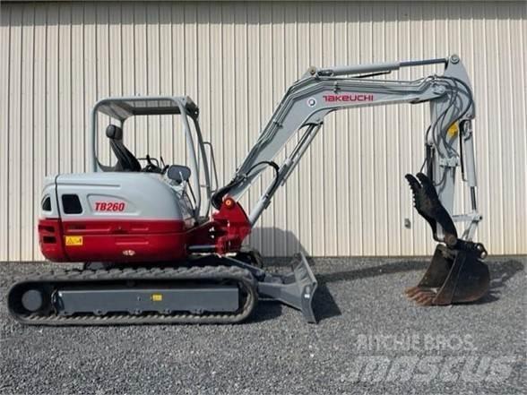 Takeuchi TB260 Excavadoras sobre orugas