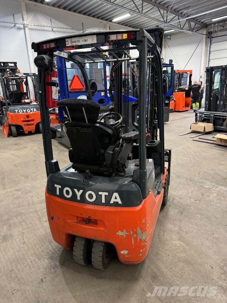 Toyota 8FBE15T Carretillas de horquilla eléctrica