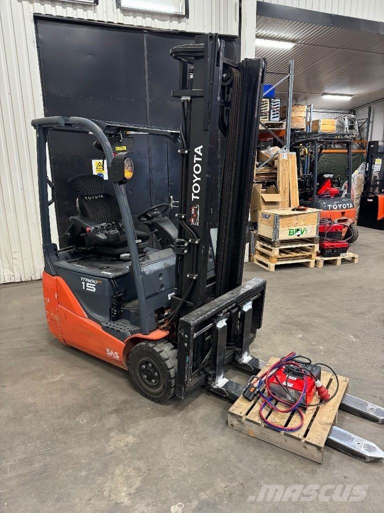 Toyota 8FBE15T Carretillas de horquilla eléctrica