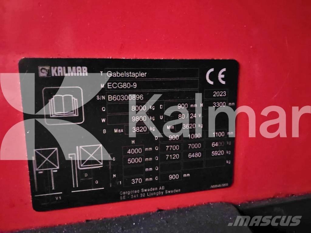 Kalmar ECG80-9 Carretillas de horquilla eléctrica