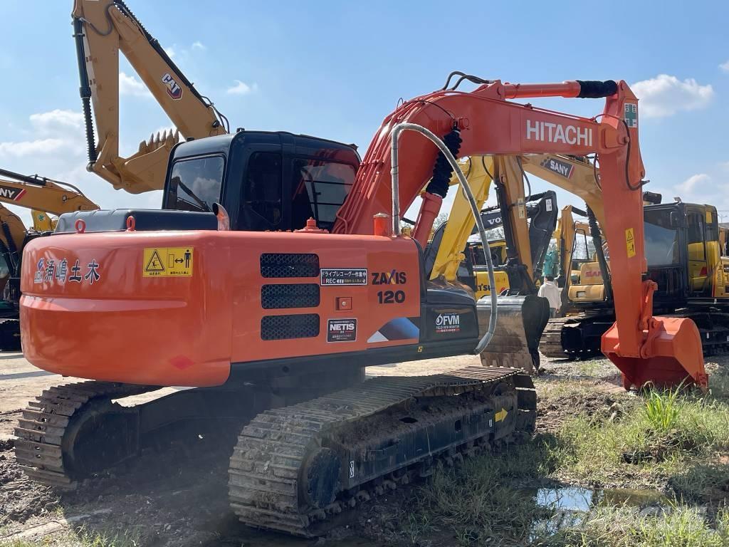 Hitachi ZX 120 Excavadoras sobre orugas