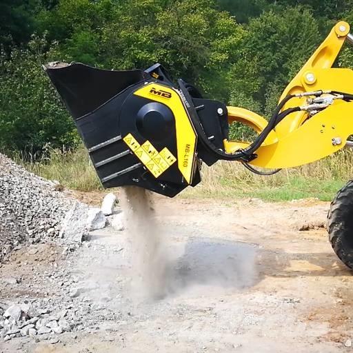 MB Crusher MB-L160 Palas mecánicas pulverizadoras