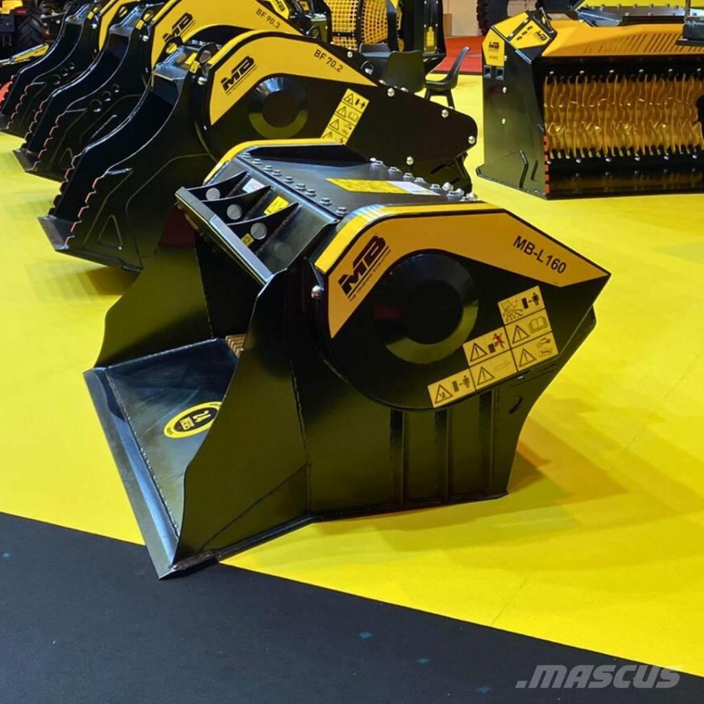 MB Crusher MB-L160 Palas mecánicas pulverizadoras