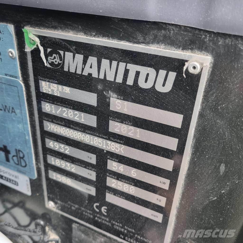 Manitou MLT 625-75 H Carretillas telescópicas