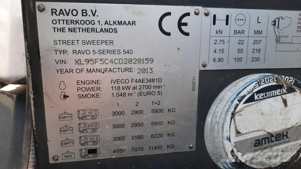 Ravo 540CD Barredoras