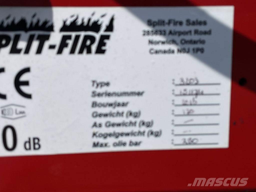 Split-Fire 3203 Partidoras, cortadoras y trituradoras de madera