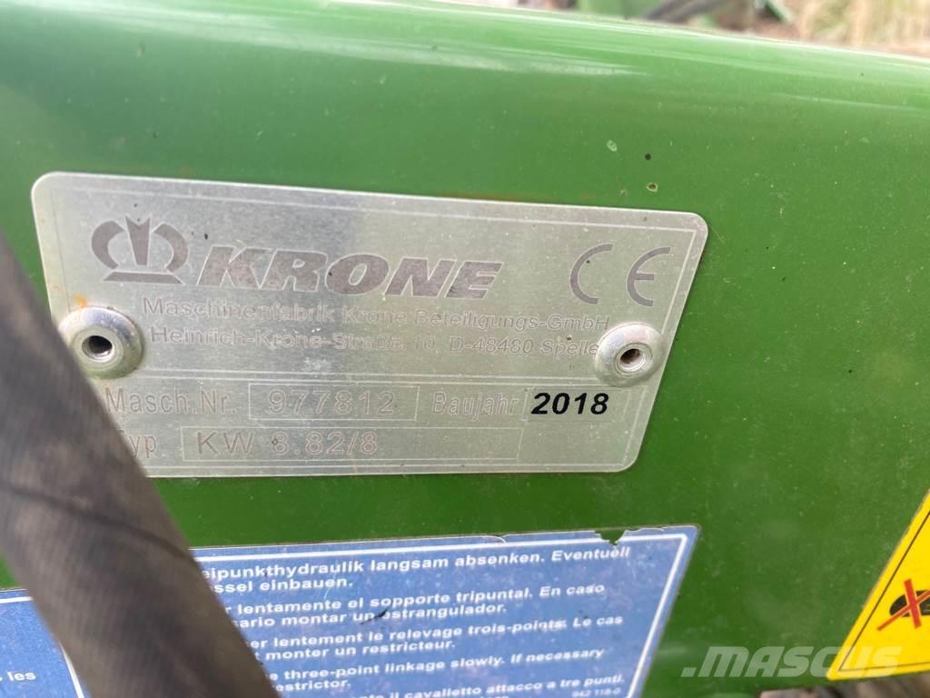 Krone KW 8.82/8 Rastrilladoras y rastrilladoras giratorias
