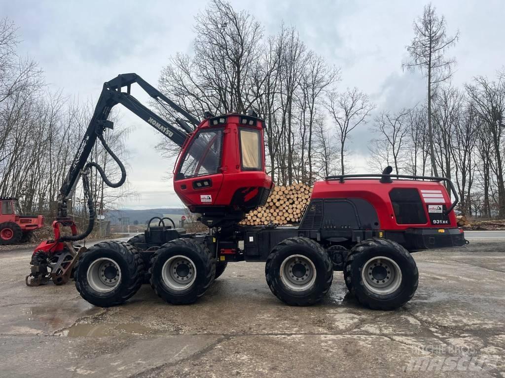 Komatsu 931 XC Cosechadoras