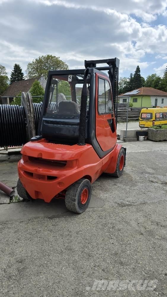 Linde H35D Stapler Montacargas manual