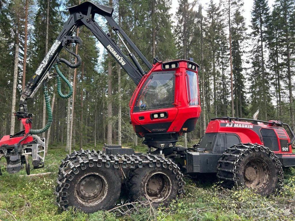 Komatsu 931 Cosechadoras