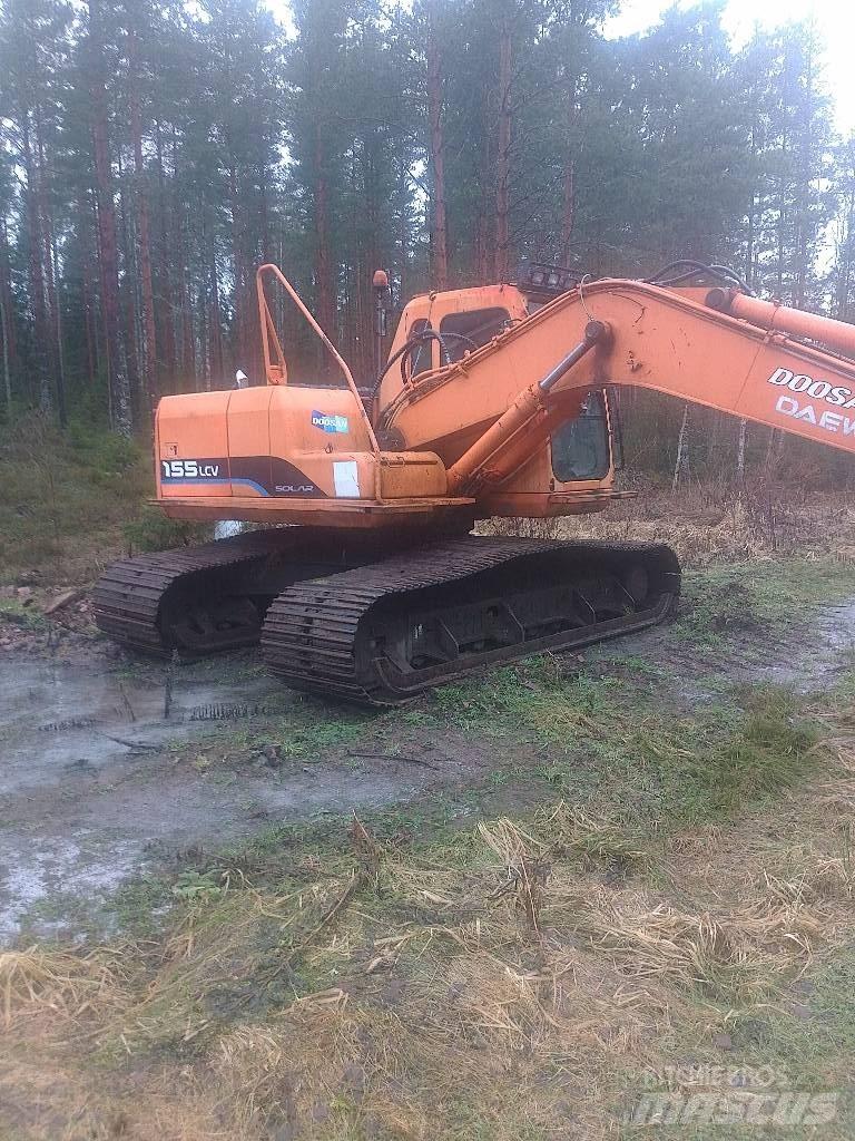 Doosan 155 LCV Excavadoras sobre orugas