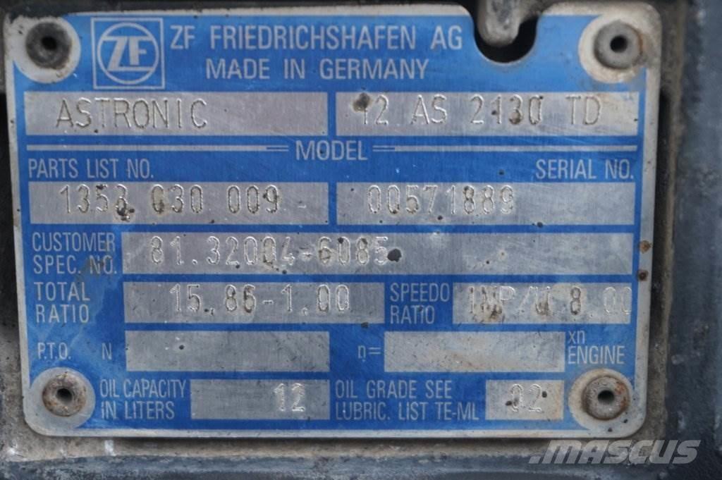 ZF 12AS2130DD TGX Cajas de cambios