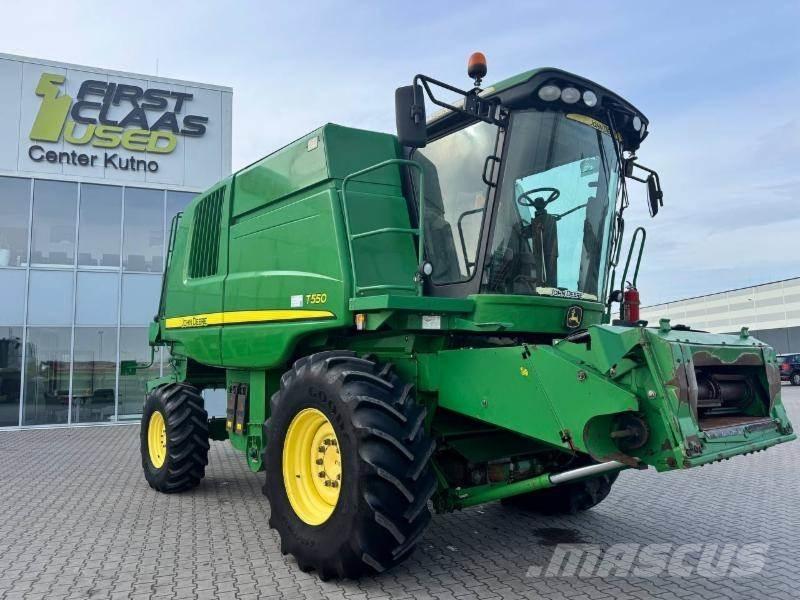 John Deere T 550 Cosechadoras combinadas