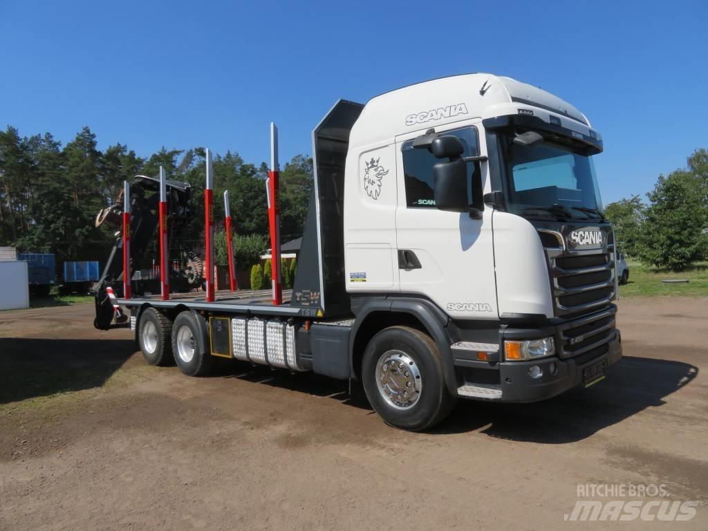 Scania G 450 Transportes de madera