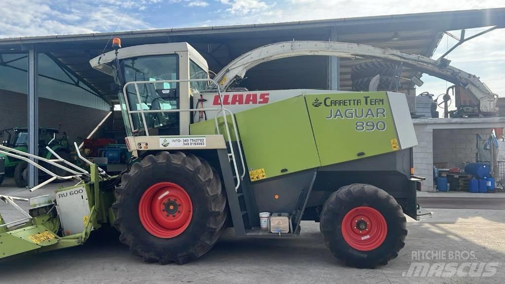 CLAAS Jaguar 890 Cosechadoras de forraje autopropulsadas