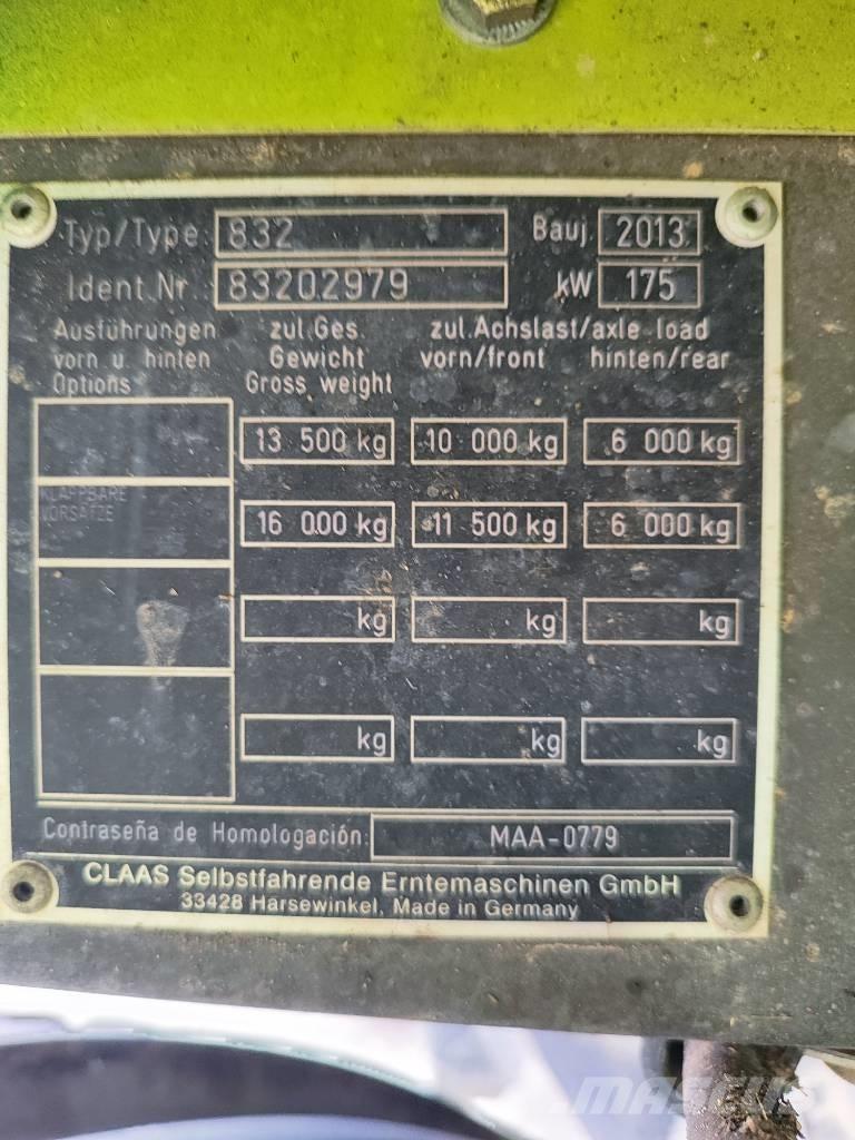 CLAAS Tucano 320 Cosechadoras combinadas