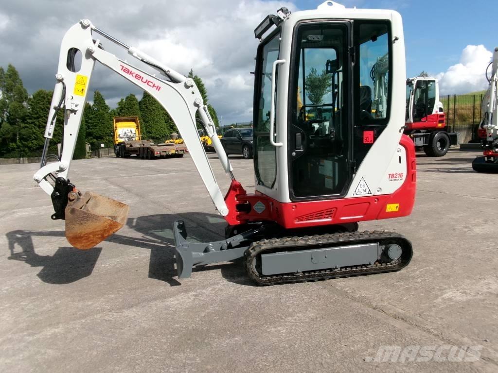 Takeuchi TB 216 Miniexcavadoras