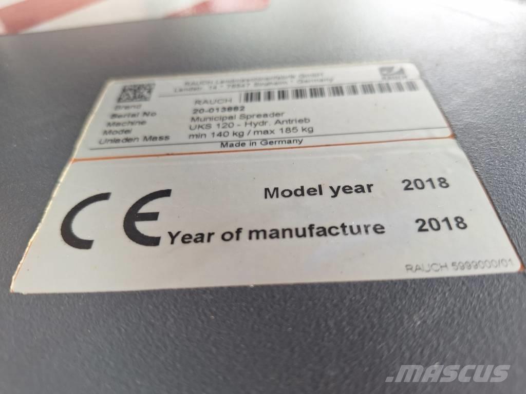 Rauch UKS 120 Esparcidoras de arena y sal