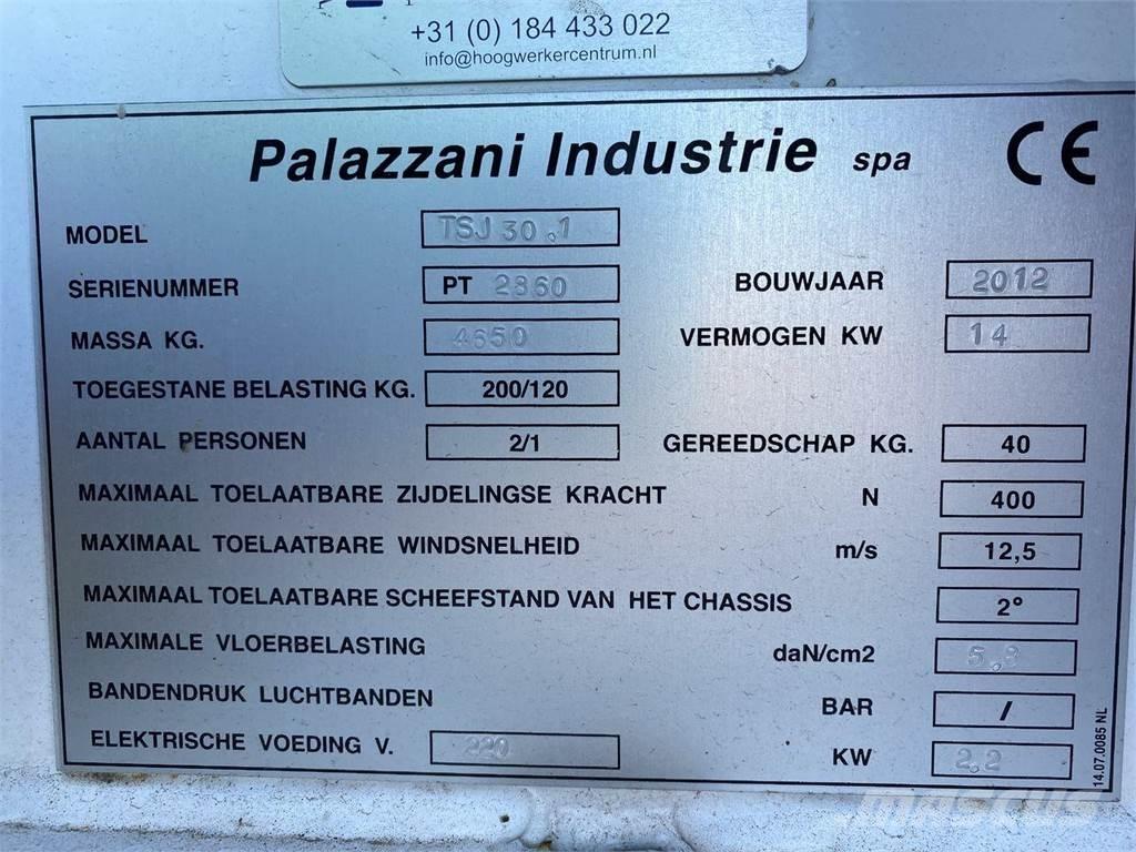 Palazzani TSJ30.1 Otras plataformas elevadoras