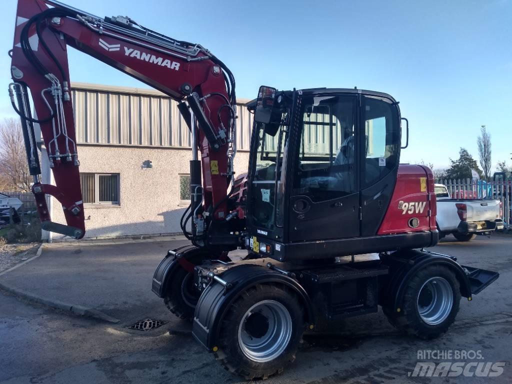 Yanmar B95W Excavadoras de ruedas