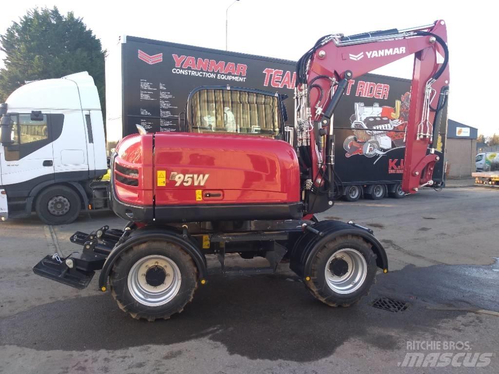 Yanmar B95W Excavadoras de ruedas