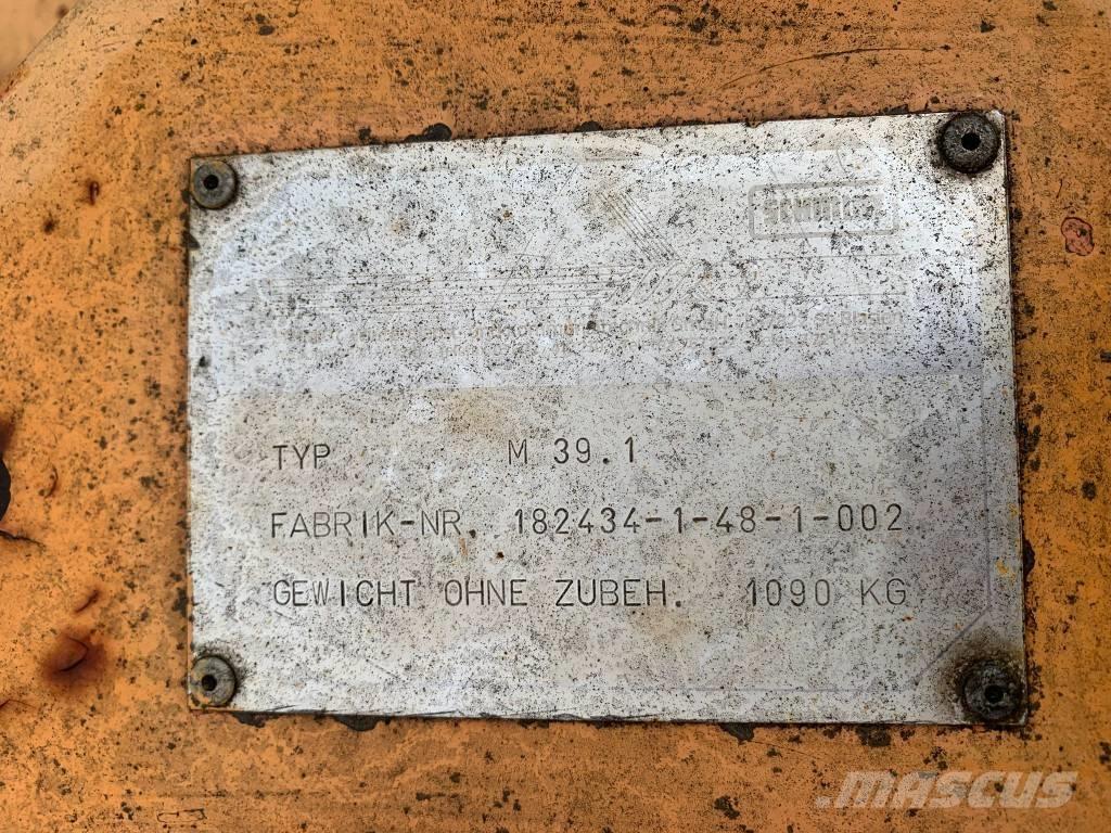 Schmidt M39.1 Cuchillas