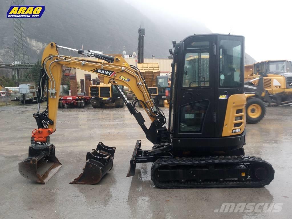 Sany SY 26 U Miniexcavadoras