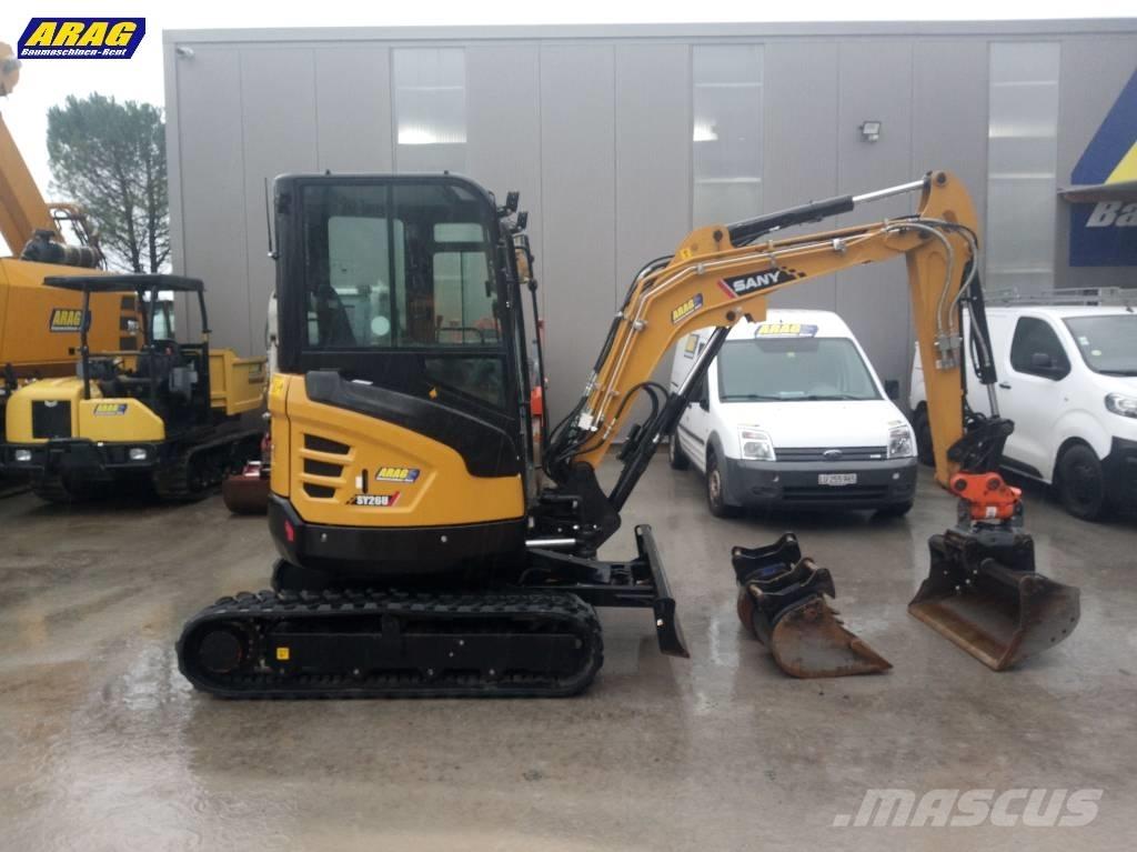 Sany SY 26 U Miniexcavadoras