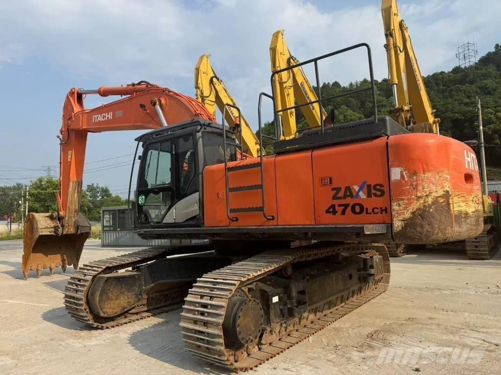 Hitachi ZX 470 Excavadoras sobre orugas