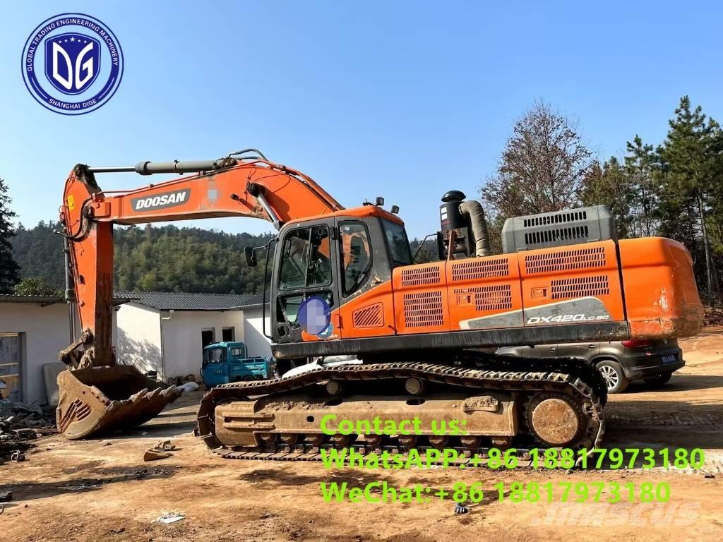 Doosan DX 420 LC Excavadoras sobre orugas