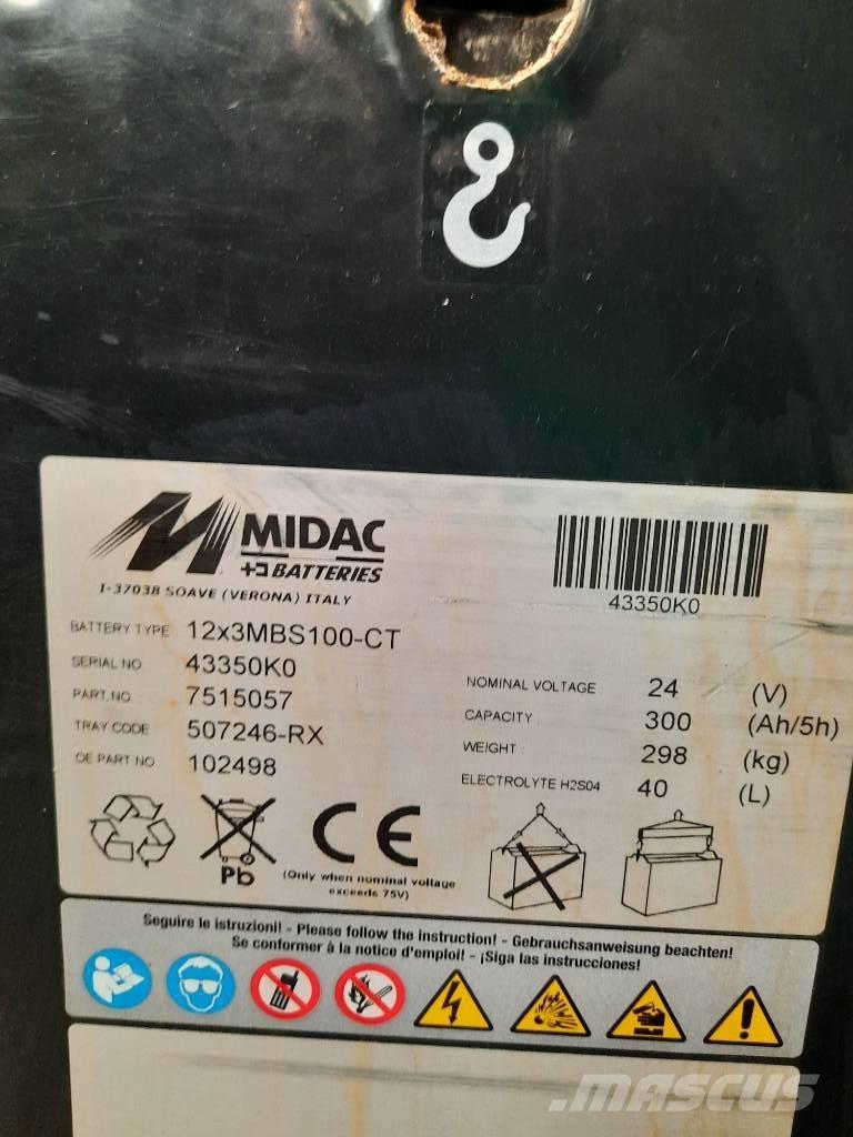 UniCarriers PMR200P Montacargas con plataformas de baja elevación