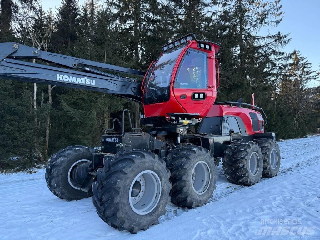 Komatsu 931 XC Cosechadoras