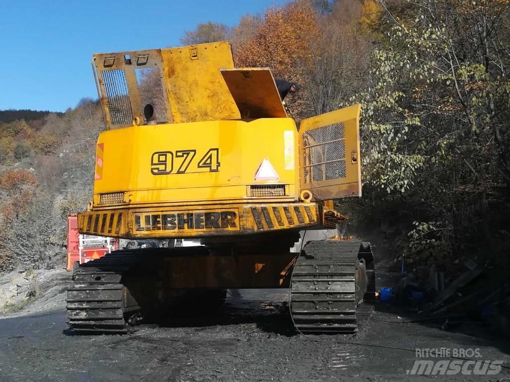 Liebherr 974 Excavadoras sobre orugas