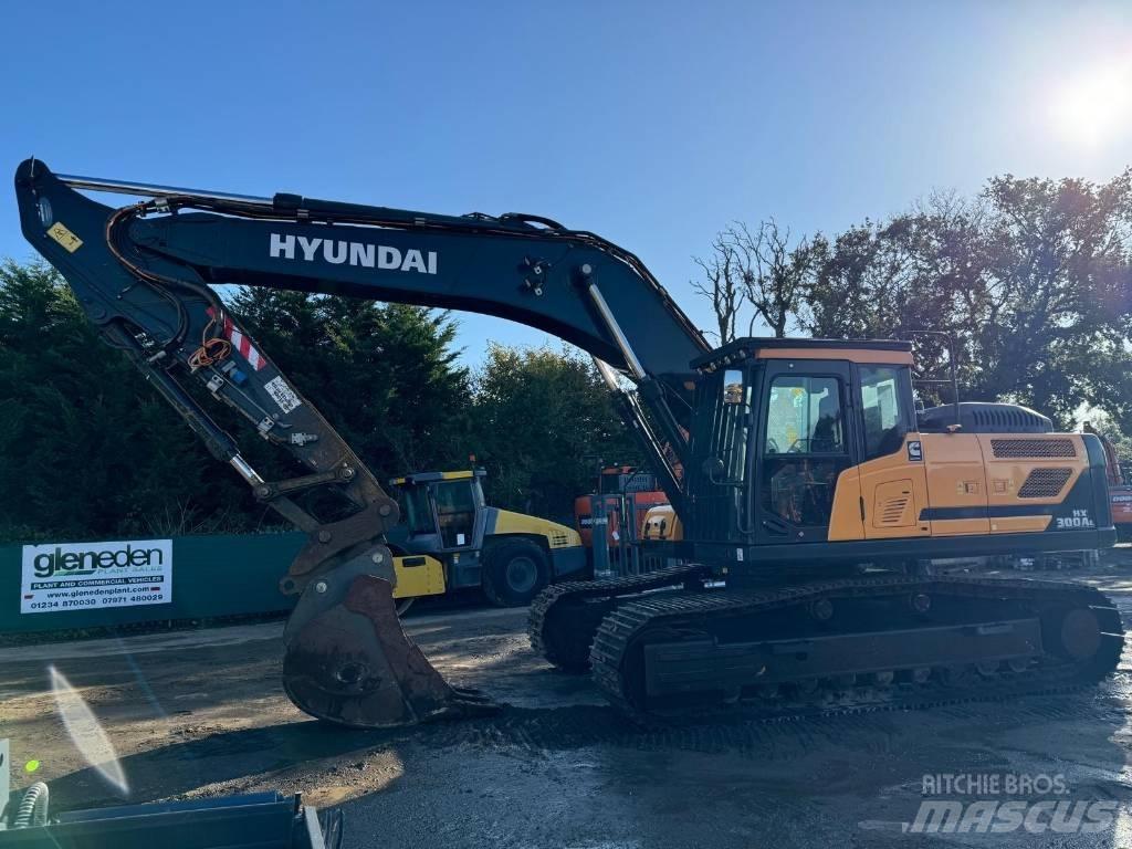 Hyundai HX 300 Excavadoras sobre orugas