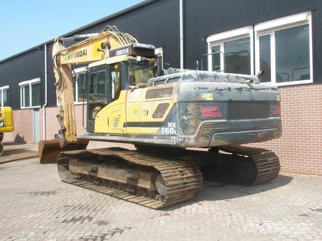 Hyundai HX260LC Excavadoras sobre orugas