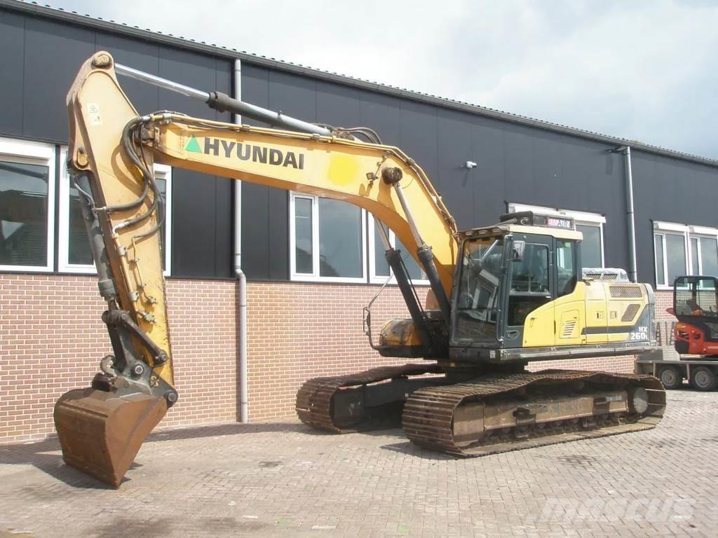 Hyundai HX260LC Excavadoras sobre orugas