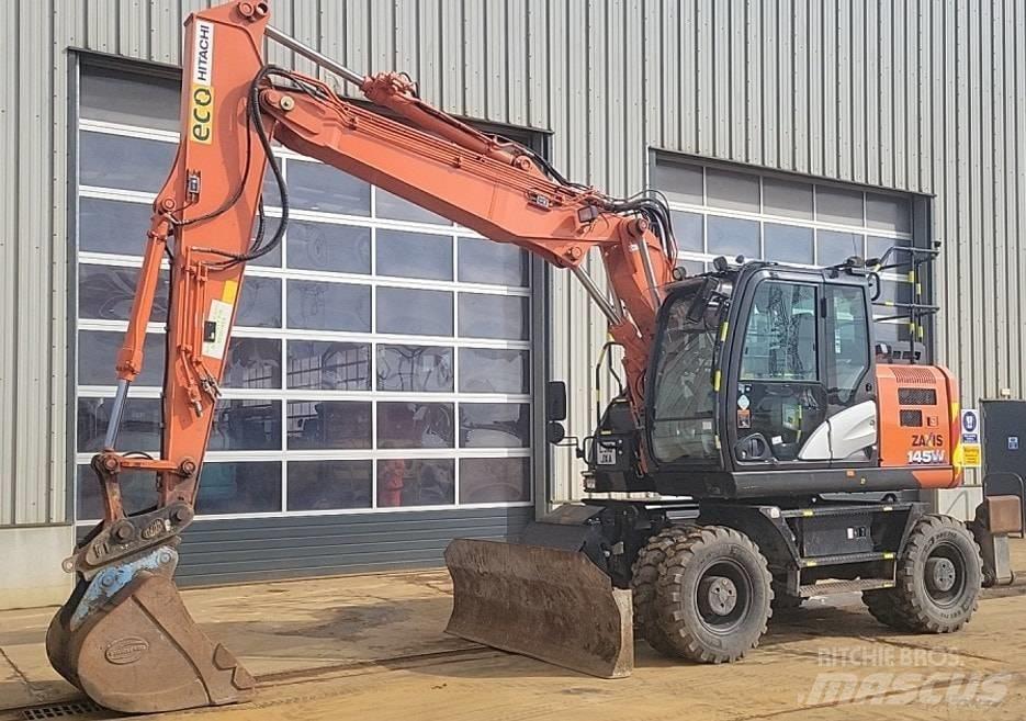 Hitachi ZX 145 Excavadoras de ruedas