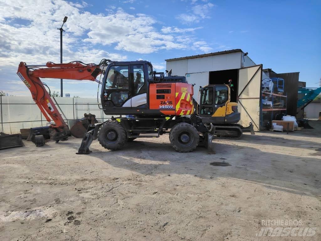 Hitachi ZX 145 Excavadoras de ruedas