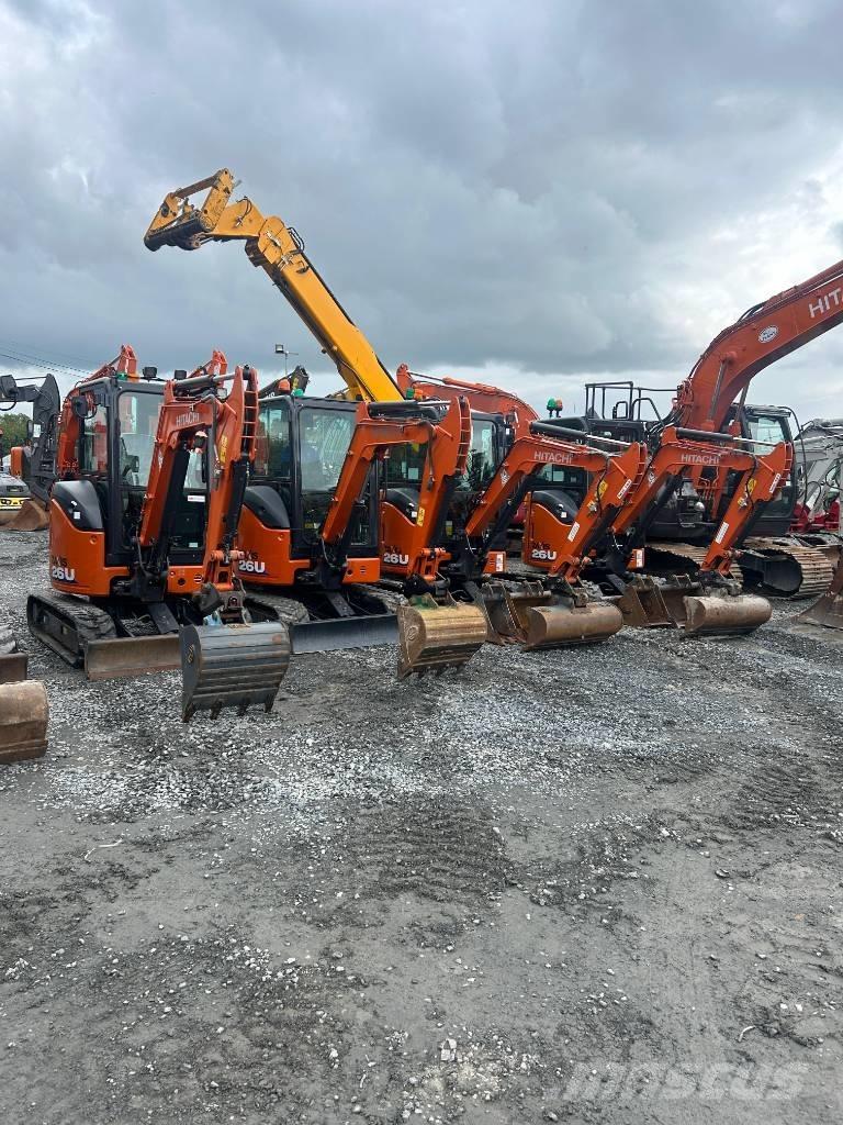 Hitachi ZX 26 U-6 Miniexcavadoras