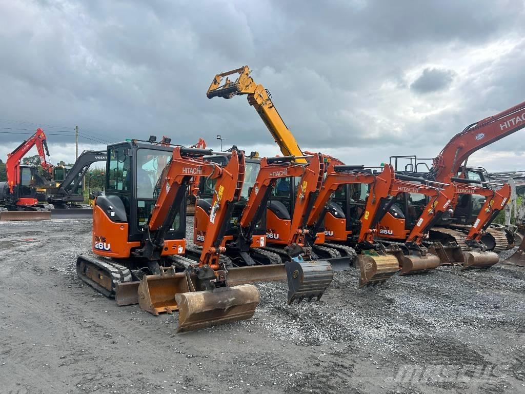 Hitachi ZX 26 U-6 Miniexcavadoras