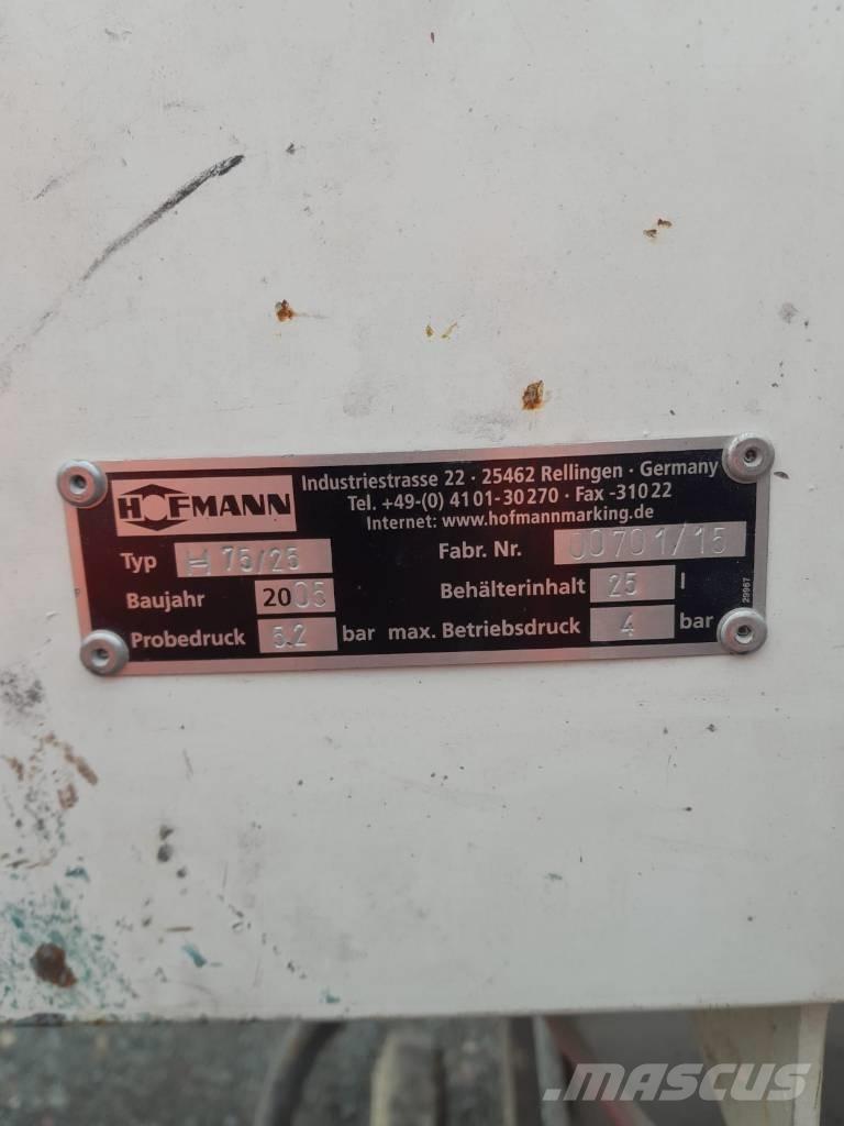 Hofmann H 75/25 Otras máquinas de jardinería y limpieza urbana