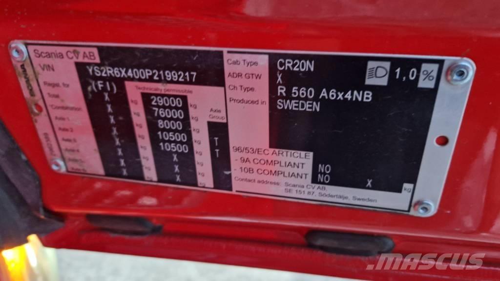 Scania HCT R560 6x4 Camiones tractor