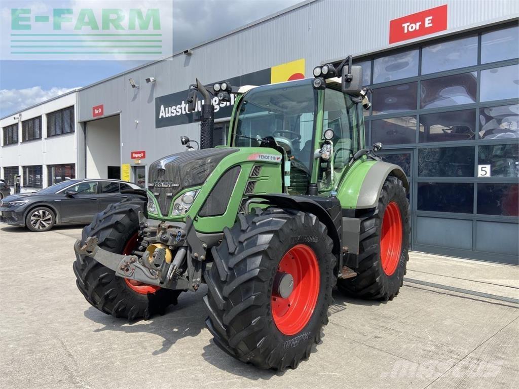 Fendt 516 vario Tractores