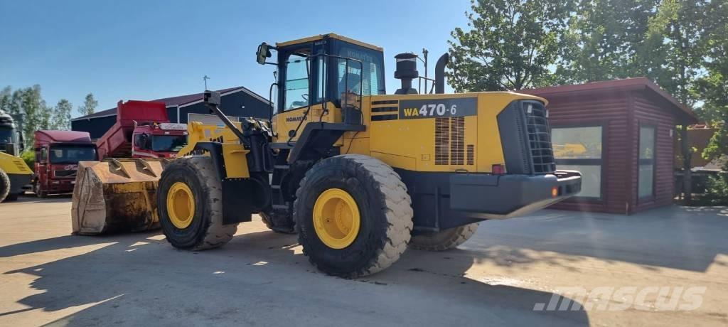 Komatsu WA 470-6 Cargadoras sobre ruedas