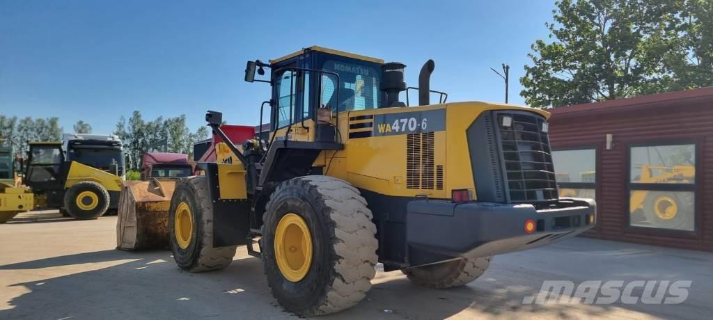 Komatsu WA 470-6 Cargadoras sobre ruedas