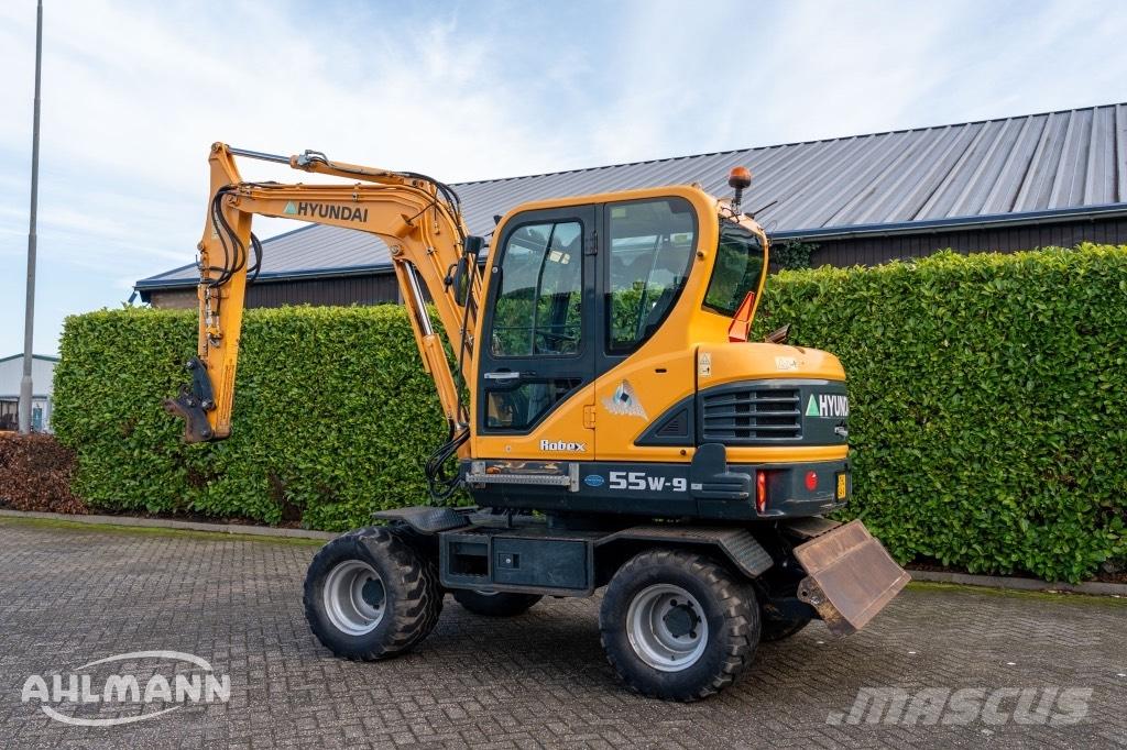 Hyundai R55W-9A Excavadoras de ruedas