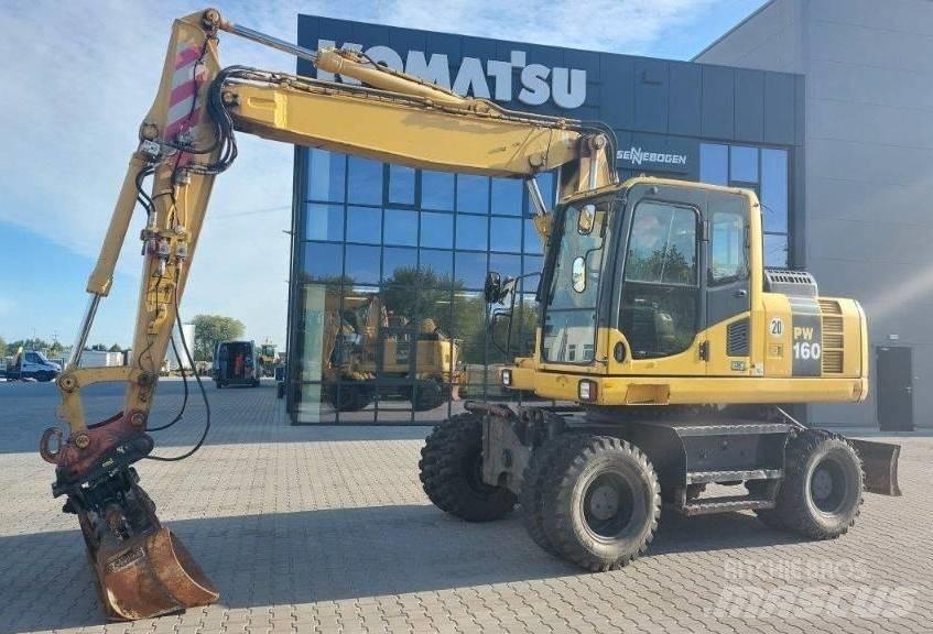 Komatsu PW160-8 Excavadoras de ruedas